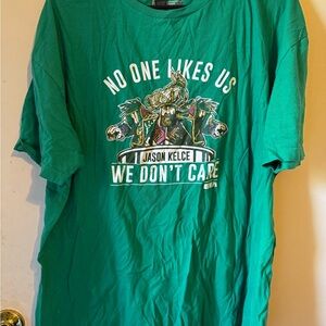 jason kelce Philly Eagles Green Graphic T-Shirt